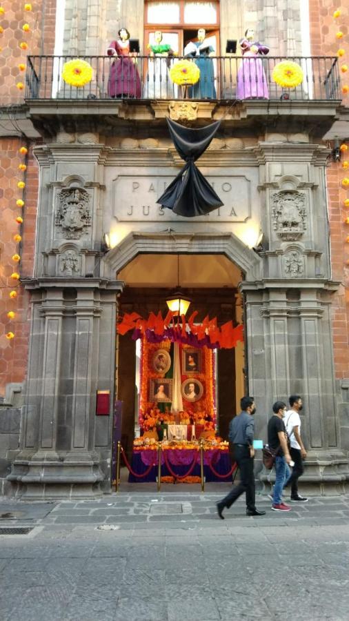 Hostal Azul Puebla Centro Historico מראה חיצוני תמונה